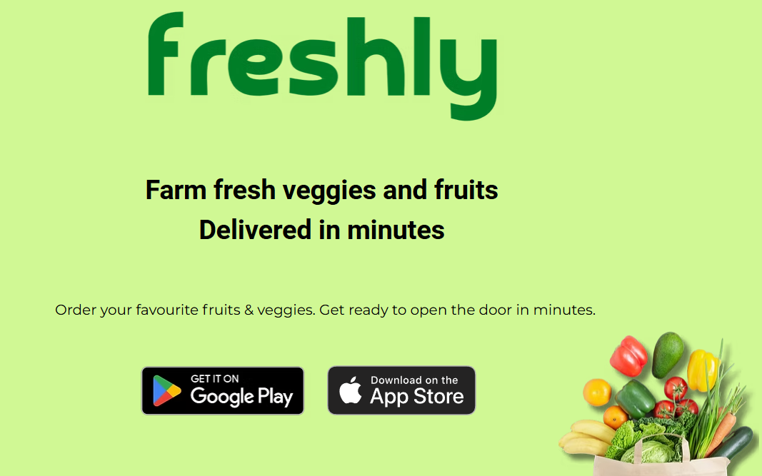 Quick Commerce Fresh Produce Delivery India